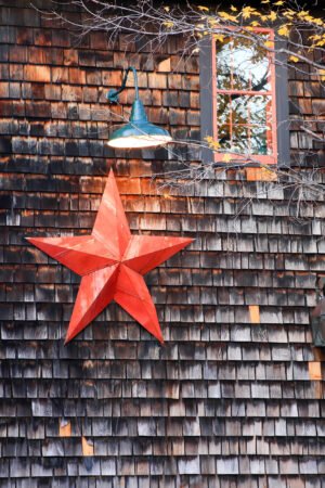 Fine Art Print - "Zionsville Red Star"