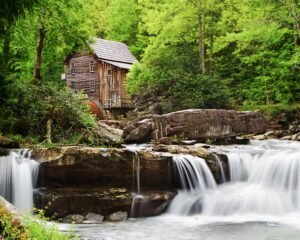 Fine Art Print - "Glade Creek Mill"