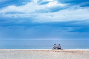 Fine Art Print - "Relaxing at Porter Beach"